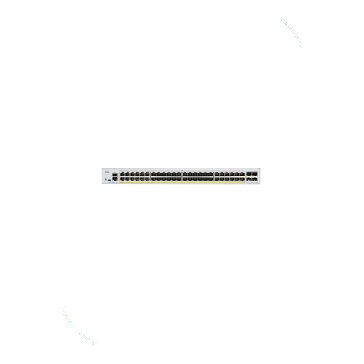 [CBS350-48FP-4X-EU] Cisco CBS350-48FP-4X-EU Business 350 Managed Switch, 48 10/100/1000 PoE+ ports with 740W power budget, 4 10 Gigabit SFP+