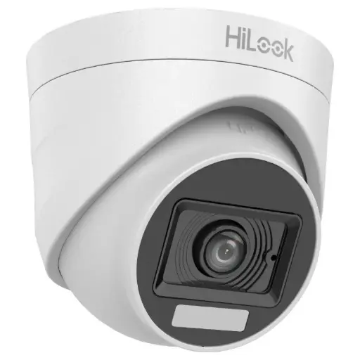 [THC-T157-LPS] HiLook 3K Dual Light Audio Indoor Fixed Turret Camera Built-in Mic