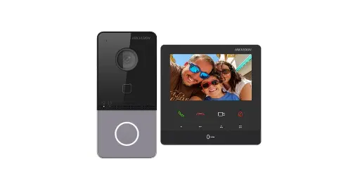 [DS-KIS606-P] Hikvision IP Video Intercom Kit Convenient Hik-Connect APP Mobile Control