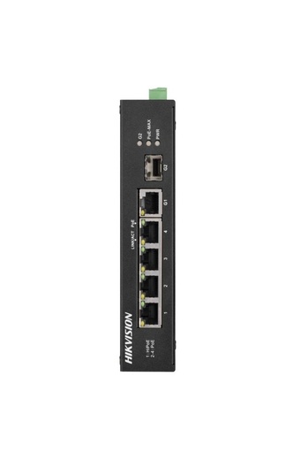[DS-3T0306HP-E/HS] Hikvision DS-3T0306HP-E/HS 4 Port Fast Ethernet Unmanaged Harsh POE Switch