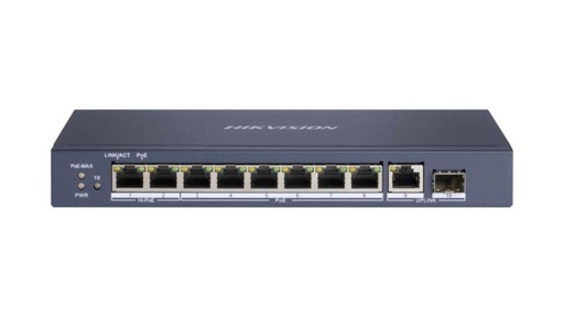 [DS-3E0510HP-E] Hikvision DS-3E0510HP-E 8 Port Gigabit Unmanaged POE Switch