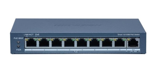 [DS-3E1309P-EI] Hikvision DS-3E1309P-EI 8 Port Fast Ethernet Smart POE Switch