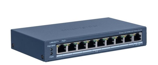 [DS-3E1309P-EI/M] Hikvision DS-3E1309P-EI/M 8 Port Fast Ethernet Smart POE Switch