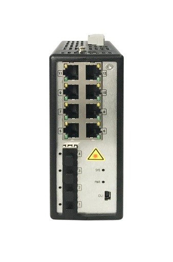 [DS-3T3512P] Hikvision DS-3T3512P 8 Port Gigabit Full Managed Industrial POE Switch