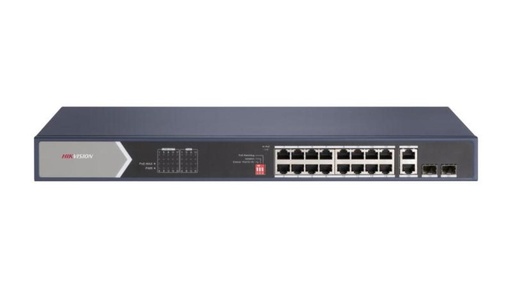 [DS-3E0520HP-E] Hikvision DS-3E0520HP-E 16 Port Gigabit Unmanaged POE Switch