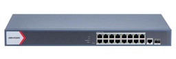 [DS-3E1518P-EI/M] Hikvision DS-3E1518P-EI/M 16 Port Gigabit Smart POE Switch