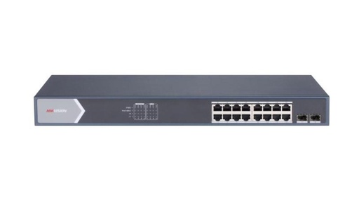 [DS-3E1518P-SI] Hikvision DS-3E1518P-SI 16 Port Gigabit Smart POE Switch