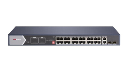 [DS-3E0528HP-E] Hikvision DS-3E0528HP-E 24 Port Gigabit Unmanaged POE Switch