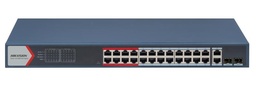 [DS-3E1326P-EI] Hikvision DS-3E1326P-EI 24 Port Fast Ethernet Smart POE Switch