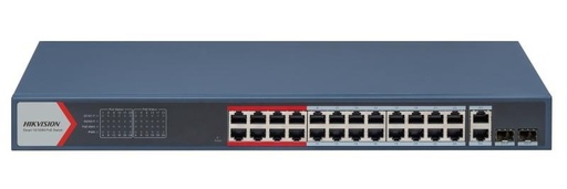 [DS-3E1326P-EI] Hikvision DS-3E1326P-EI 24 Port Fast Ethernet Smart POE Switch