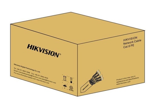 [DS-1LN6UEL5] Hikvision DS-1LN6UEL5 U/UTP LSZH Cat 6 CPR-eca