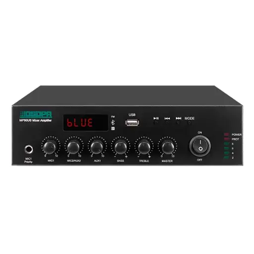 [MP120UB] DSPPA 120W Mini Digital Mixer Amplifier With USB & Bluetooth