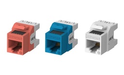 [DS-1CK6U180T] Hikvision DS-1CK6U180T Cat6 Unsheilded 180° Punch Down Keystone Jack