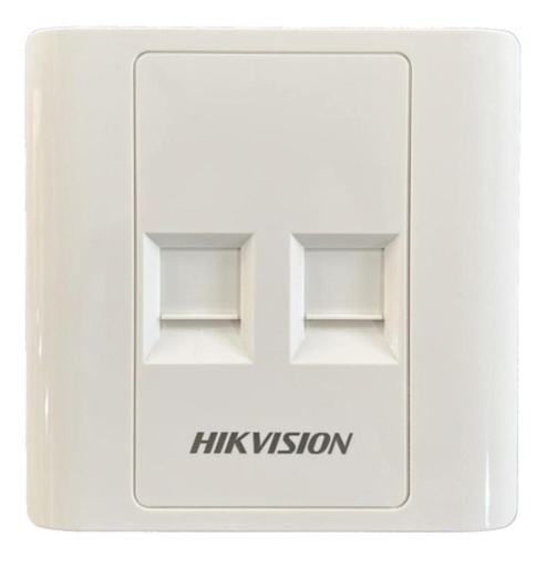 [DS-1FPA2] Hikvision DS-1FPA2 2-port Faceplate