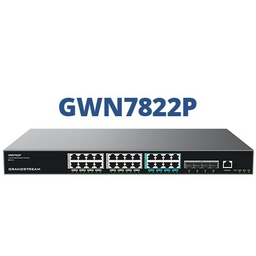 [GWN7822P] Grandstream GWN7822P Layer 3 Multi-Gigabit PoE Switch with 4 x 10G SFP+