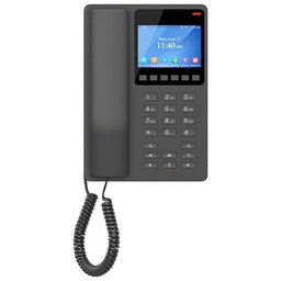 [GHP631W] Grandstream GHP631W Compact Hotel Wi-Fi IP Phone with Color LCD (Black)