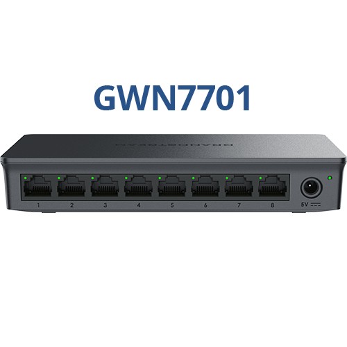 [GWN7701] Grandstream GWN7701 8-Port Gigabit Unmanaged Switch