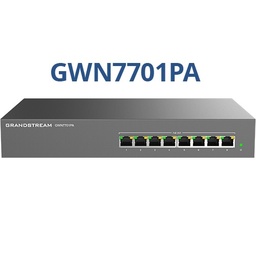 [GWN7701PA] Grandstream GWN7701PA 8-Port Gigabit Unmanaged PoE Switch (8 PoE+)