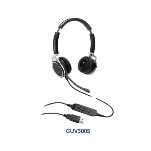 [GUV3005] Grandstream GUV3005 HD USB Headset with Noise Canceling Mic