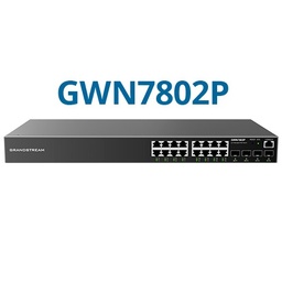 [GWN7802P] Grandstream GWN7802P 16-Port Layer 2+ Managed PoE Switch