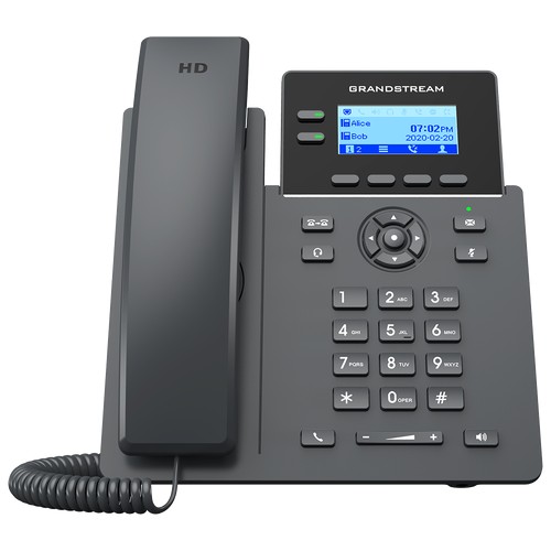 [GRP2602] Grandstream GRP2602 2-Line Essential IP Phone (non-PoE)