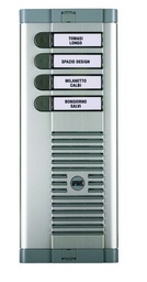[925/104+1128/500] Urmet 925/104+1128/500 925 Audio Door Panel, 4 Buttons, with 1128/500 Audio Module
