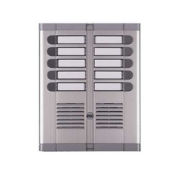 [925/210+1128/500] Urmet 925/210+1128/500 925 Audio Door Panel, 10 Buttons, with 1128/500 Audio Module