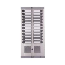 [925/224+1128/500] Urmet 925/224+1128/500 925 Audio Door Panel, 24 Buttons, with 1128/500 Audio Module