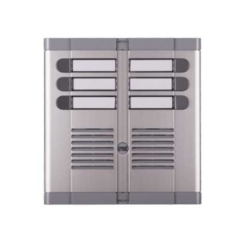 [925/206+2x925/024+1128/500] Urmet 925/206+2x925/024+1128/500 925 Audio Door Panel, 54 Buttons, with 1128/500 Audio Module