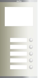 [749705] Auta 749705 Audio Intercom Kit, 5 Lines