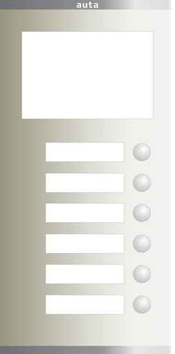[749706] Auta 749706 Audio Intercom Kit, 6 Lines