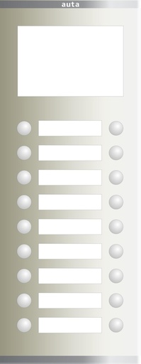 [749718] Auta 749718 Audio Intercom Kit, 18 Lines