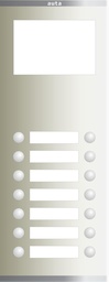 [851427+509051] Auta 851427+509051 Compact Analogue Door Panel, 14 Buttons, with 509051 Audio Module