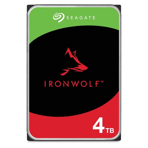 [ST4000VN006] Seagate ST4000VN006 IronWolf 4TB NAS Hard Drive (3.5", SATA, 5400 RPM, 256MB)