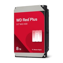 [Western Digital Red Plus 8TB] Western Digital WD80EFPX WD Red Plus 8TB NAS Hard Drive (3.5", SATA, 5640 RPM, 256MB)