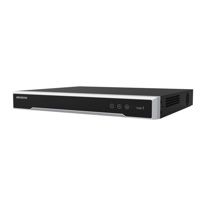 [DS-7608NI-Q2/8P] Hikvision 8-ch PoE 4K 2HDD 1U NVR Up To 80 Mbps incoming Bandwidth