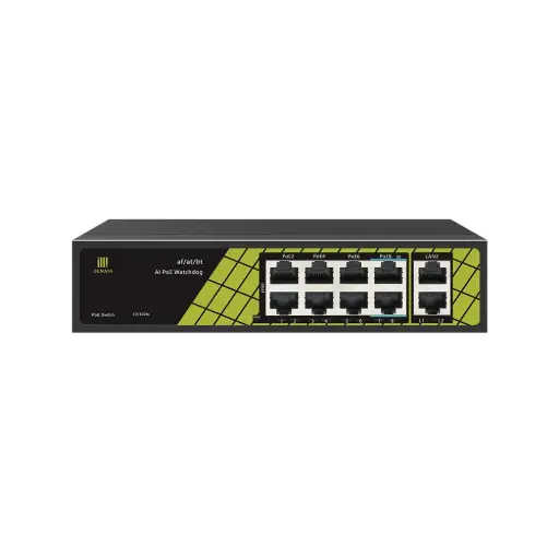 [GNT-P9828V6] SWITCH GENATA POE 8P ×100 + 2P UP×100 