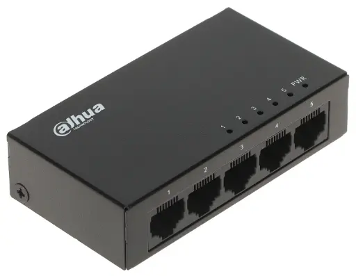 [DH-PFS3005-5GT-L] Dahua 5-Port Desktop Gigabit Ethernet Switch