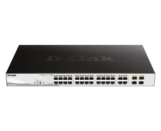 [DGS-1210-28P] D-Link 28-Port Gigabit Smart Managed PoE Switch