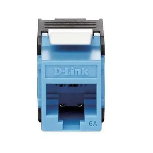 [NKJ-6ABLU1B21] D-Link RJ CAT6A KEYSTONE JACKS (Blue)
