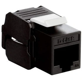 [NKJ-6ABLK1B21] D-Link RJ CAT6A KEYSTONE JACKS (Black)
