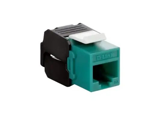 [NKJ-6AGRN1B21] D-Link RJ CAT6A KEYSTONE JACKS (Green)