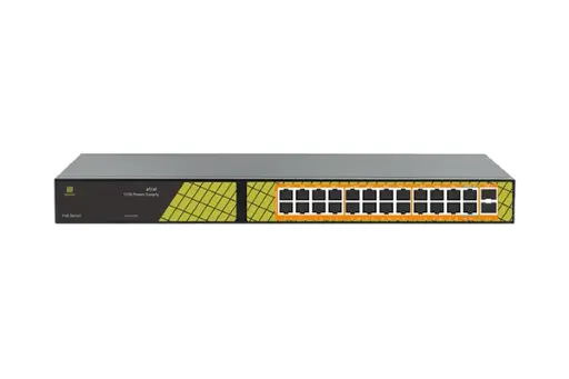 [GNT-P1026G6] SWITCH GENATA POE [ 24P×1000 + 2P SFP×1000]