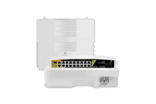 [GNT-P4813F6] SWITCH GENATA POE [ 14P×100 + 2p1000 + 2P UP×1000 + 1P SFP×1000]