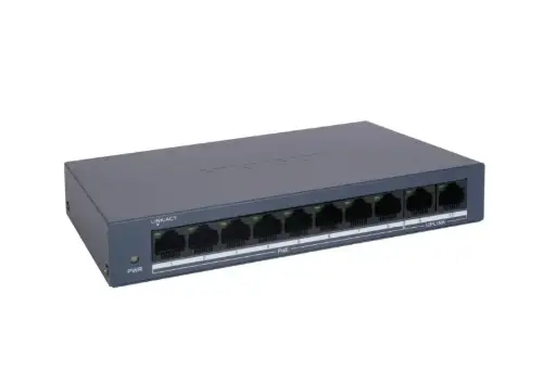 [DS-3E0110MP-E/M] 8 Port Fast Ethernet Unmanaged POE Switch