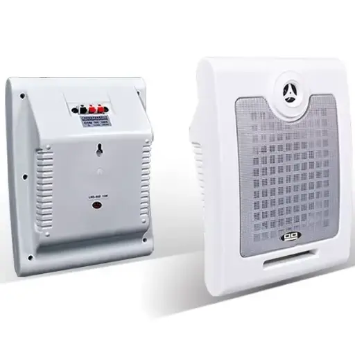 [IS WALL SPEAKER 10W (W)] Inter Sound 10W 100V 80HM Wall Speaker - White 