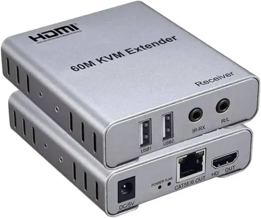 [KVM 60M] HDMI 60M KVM Extender With Audio