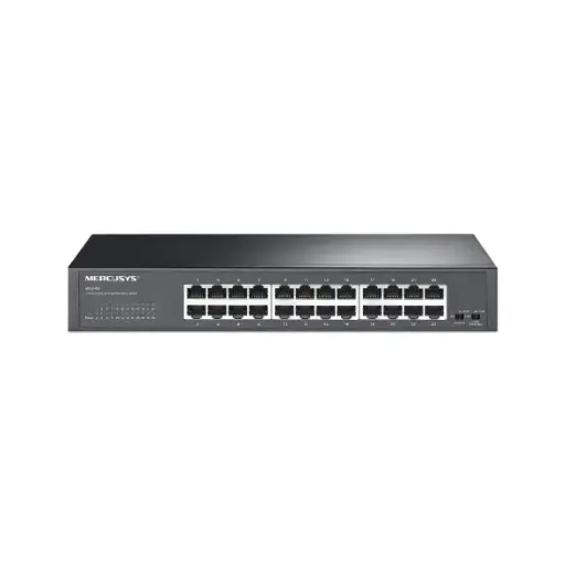 [MS124GS] Mercusys 24-Port Gigabit Desktop/Rackmount Switch