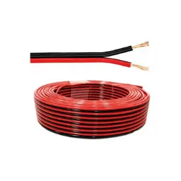 [Red And Blabk Speaker Wire] Speaker Cable 100M (Red and Black)