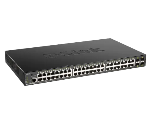 [DGS-1250-52XMP] D-Link 52-Port 10-Gigabit Smart Managed Switch